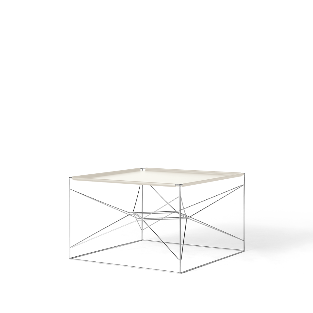 A.Petersen [Outlet|DP] Ole Schjøll Wire Table - White